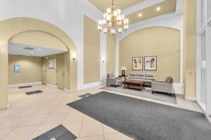 Family Room Photo of 1106 8460 Granville Avenue, Richmond, BC