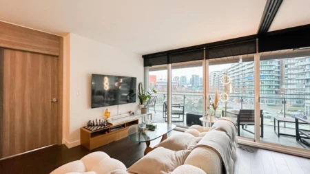 Kitchen Island Photo of 407 1768 Cook Street, Vancouver, BC