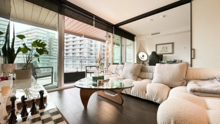 Primary Bedroom Photo of 407 1768 Cook Street, Vancouver, BC