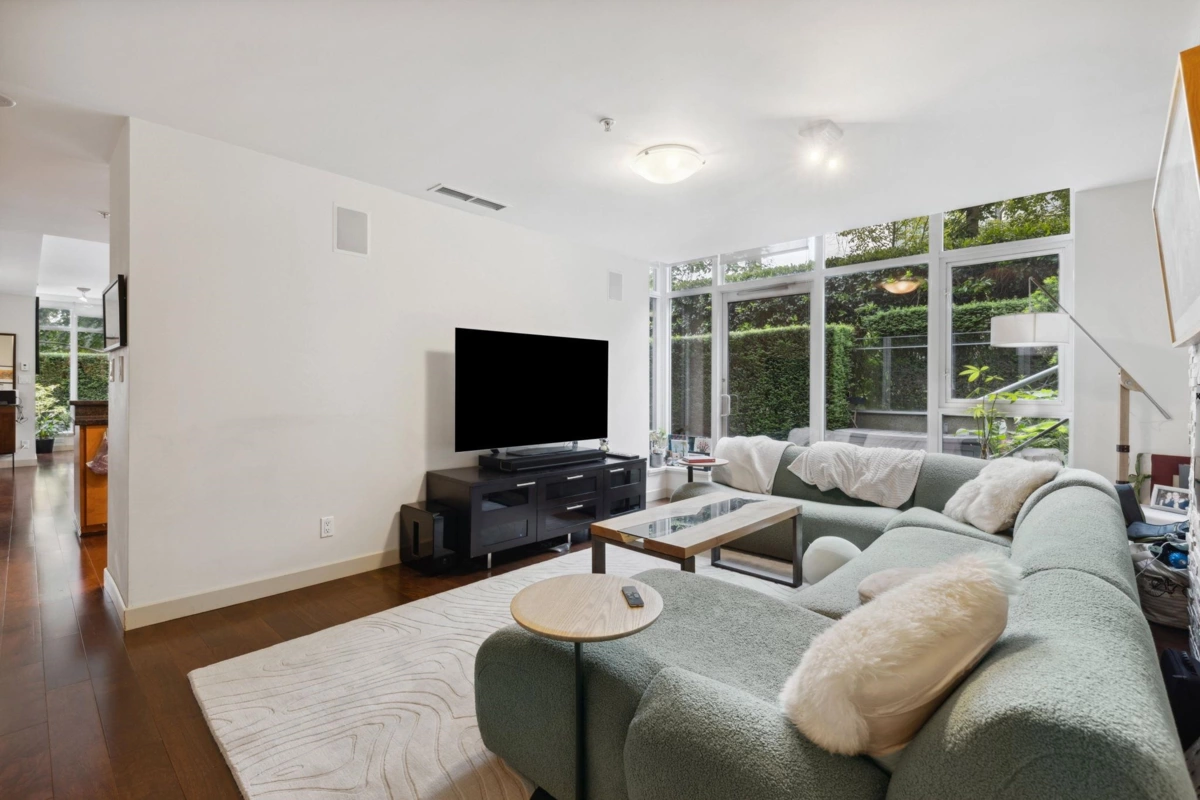 Living Room Photo of TH12 1233 W Cordova Street, Vancouver, BC