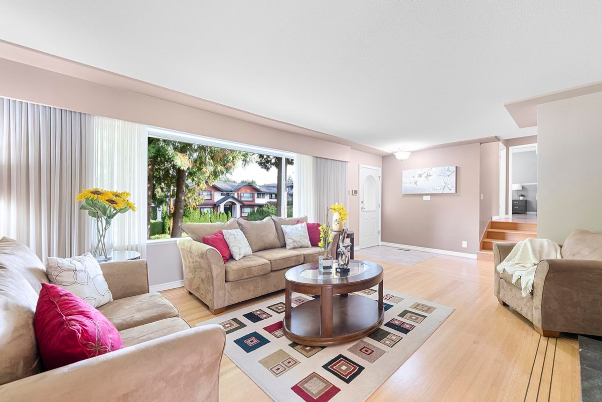 Living Room Photo of 5537 Rugby Street, Burnaby, BC