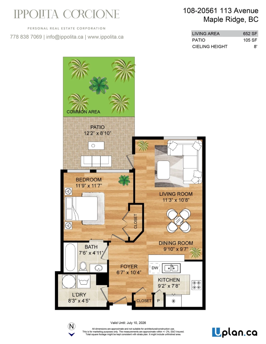 Loft / Bonus Room Photo of 108 20561 113 Avenue, Maple Ridge, BC