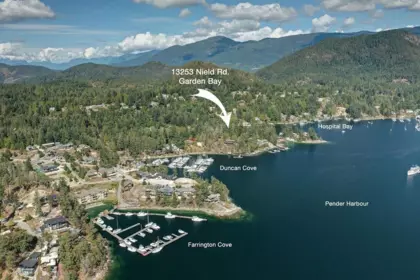 13253 Nield Road, Garden Bay, BC, Garden Bay — Single Family Residence for sale