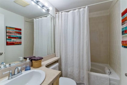 Powder Room Photo of 302 3608 Deercrest Drive, North Vancouver, BC