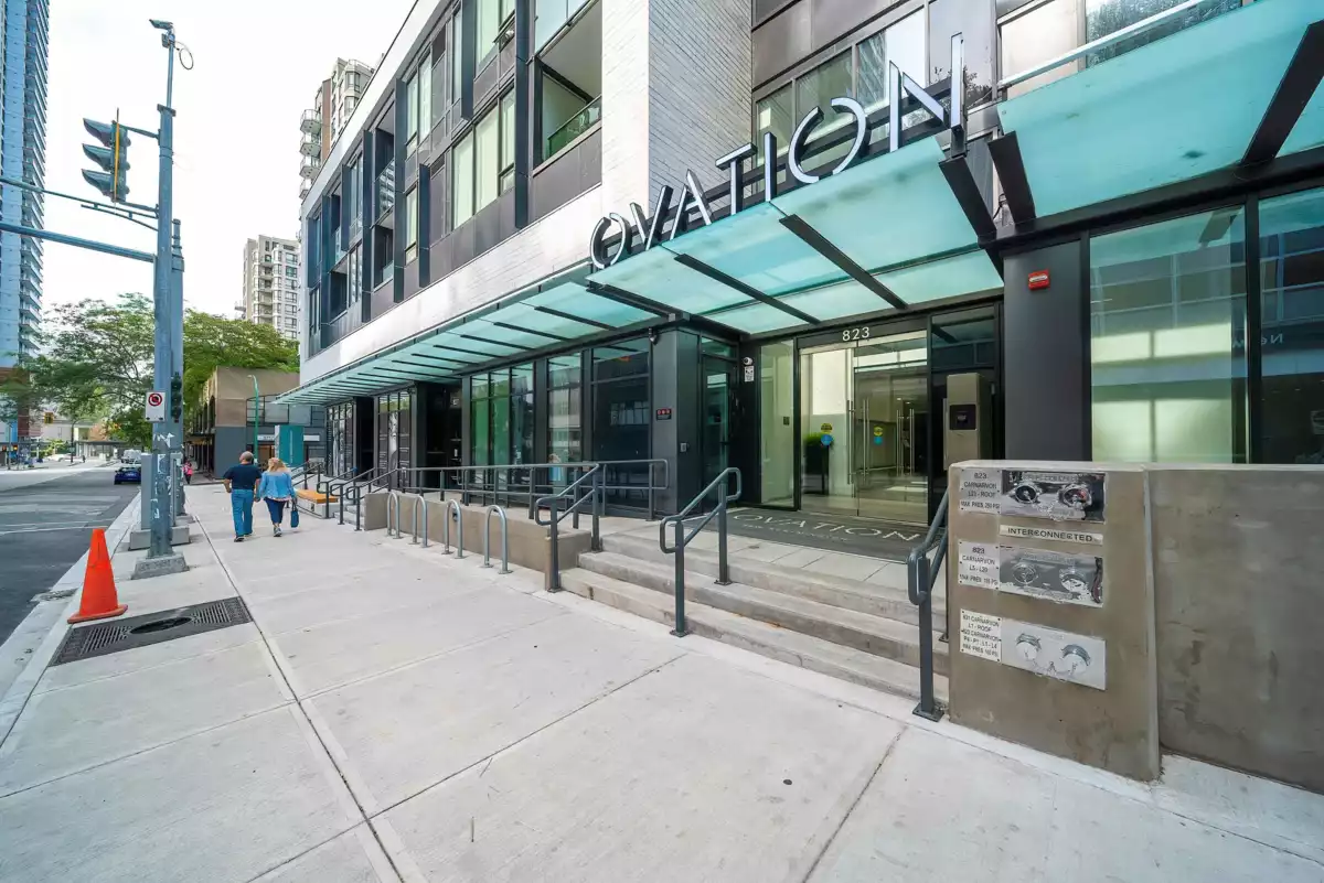 Outdoor Deck Photo of 508 823 Carnarvon Street, New Westminster, BC