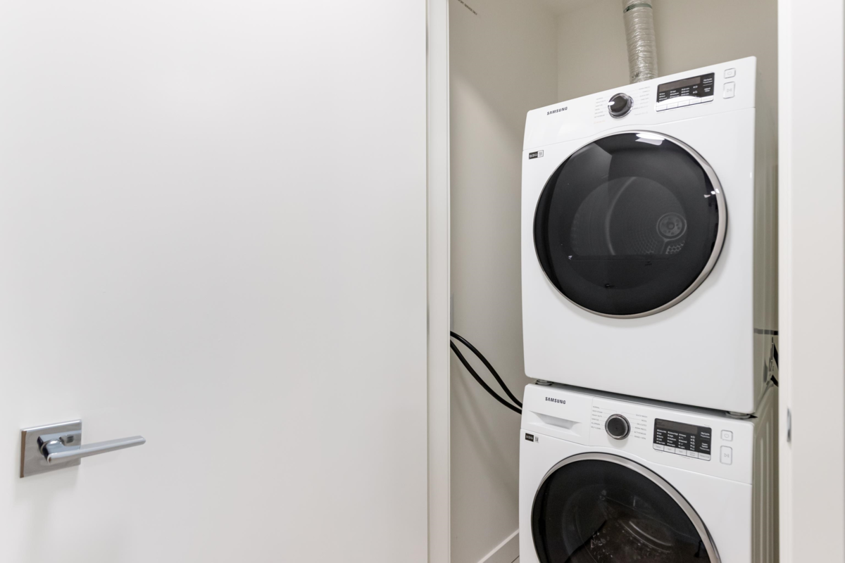 Laundry Room Photo of 309 11913 Burnett Street, Maple Ridge, BC