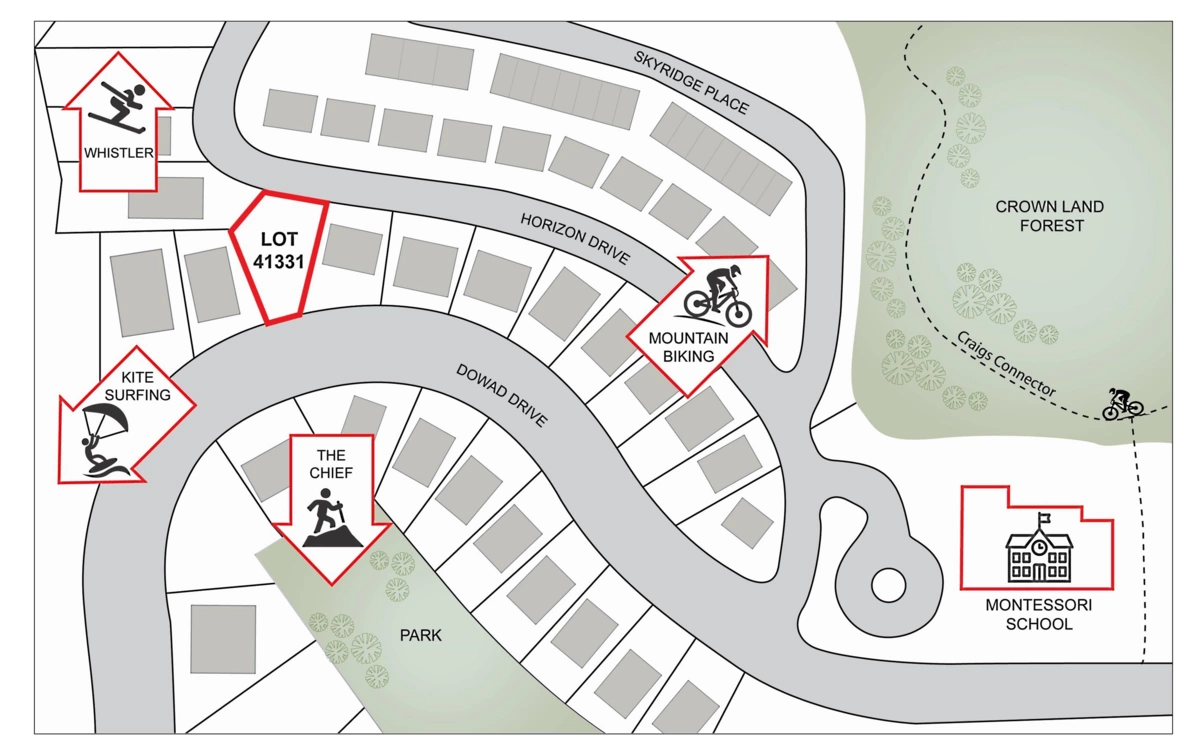 Mudroom Photo of 41331 Horizon Drive, Squamish, BC