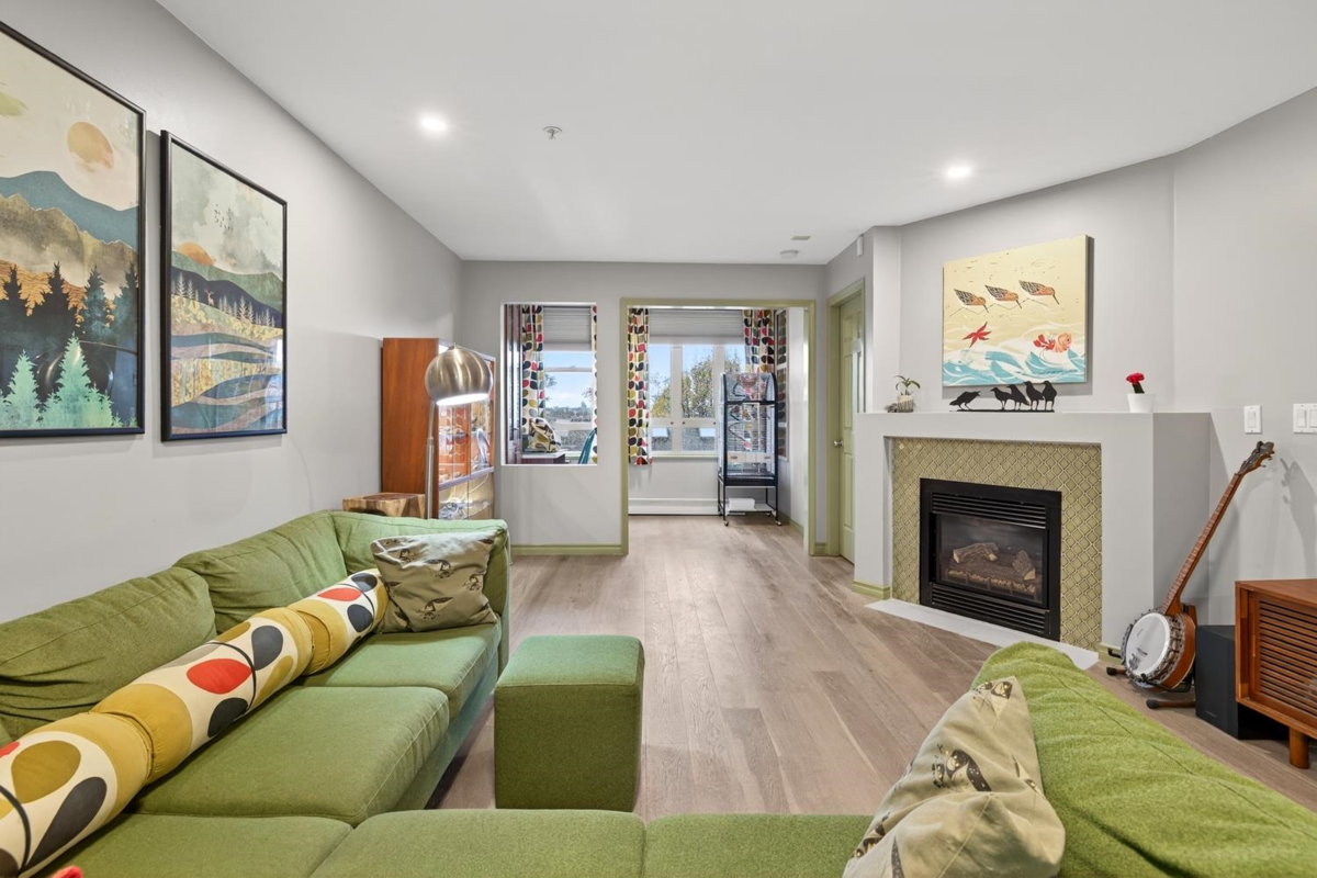 Living Room Photo of 308 1688 E 4th Avenue, Vancouver, BC