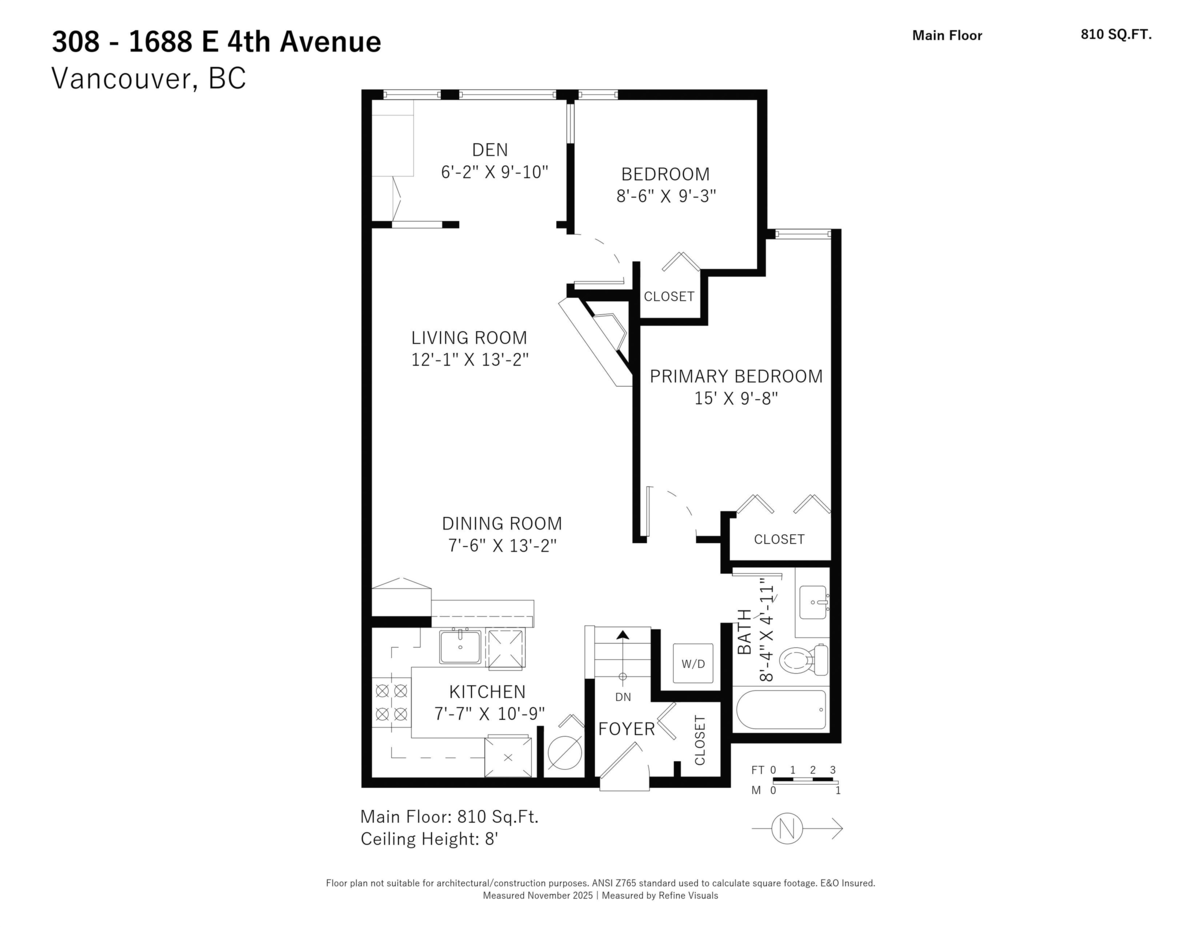 Loft / Bonus Room Photo of 308 1688 E 4th Avenue, Vancouver, BC