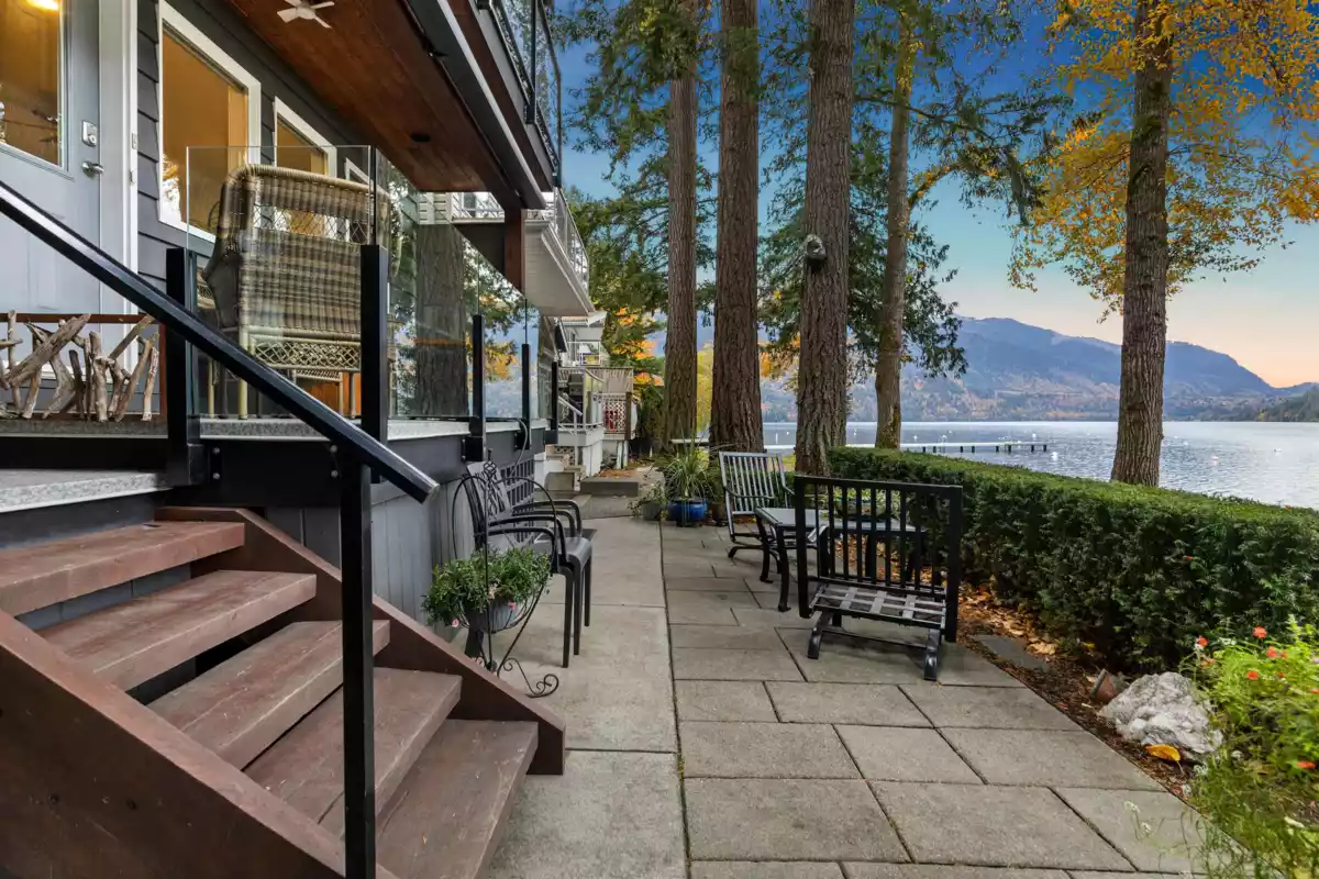 Backyard Photo of 173 First Avenue, Cultus Lake, BC