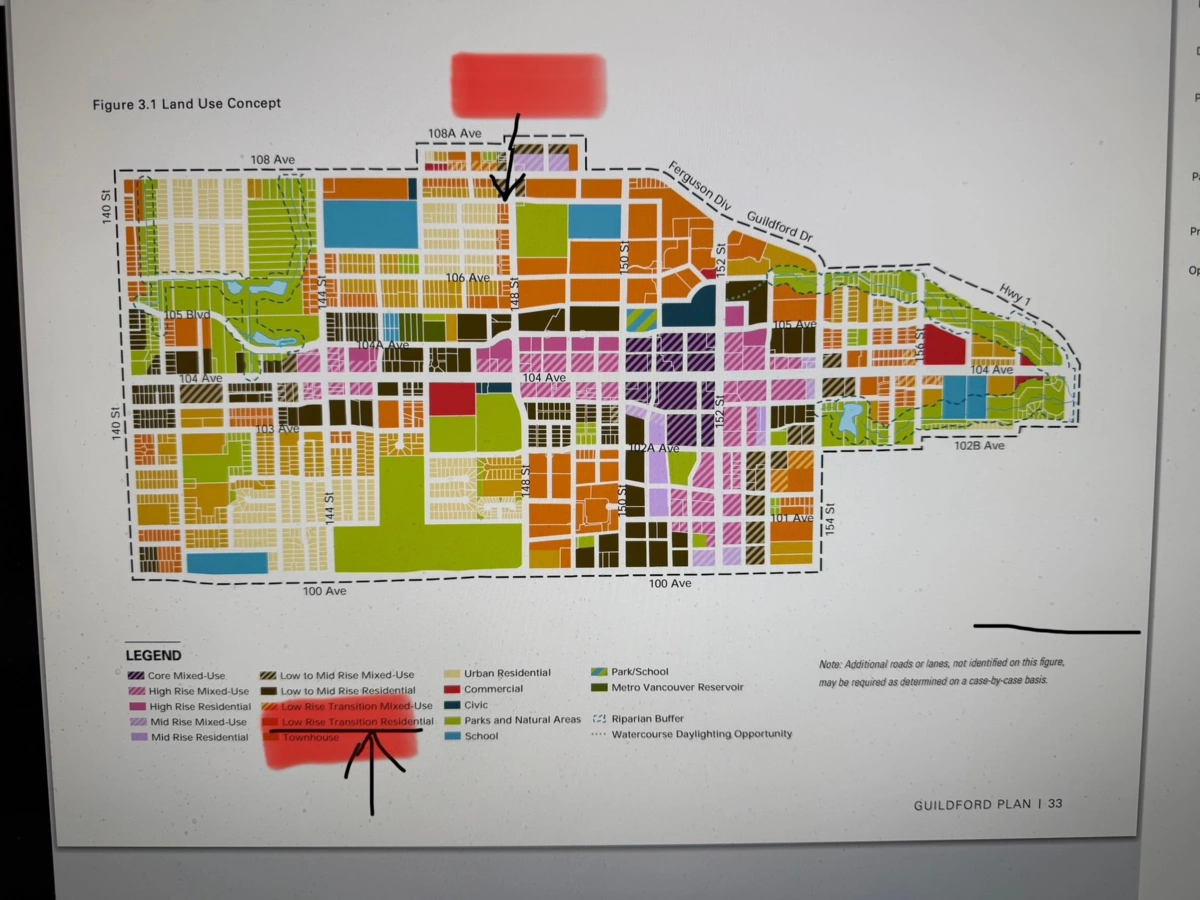 Basement Recreation Room Photo of 14782 107a Avenue, Surrey, BC