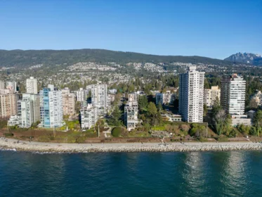 Outdoor Deck Photo of 502 2090 Argyle Avenue, West Vancouver, BC