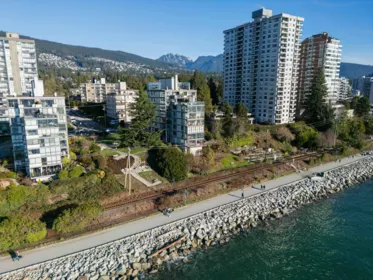 Outdoor Patio Photo of 502 2090 Argyle Avenue, West Vancouver, BC
