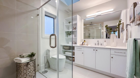 Powder Room Photo of 3929 Forest Street, Burnaby, BC