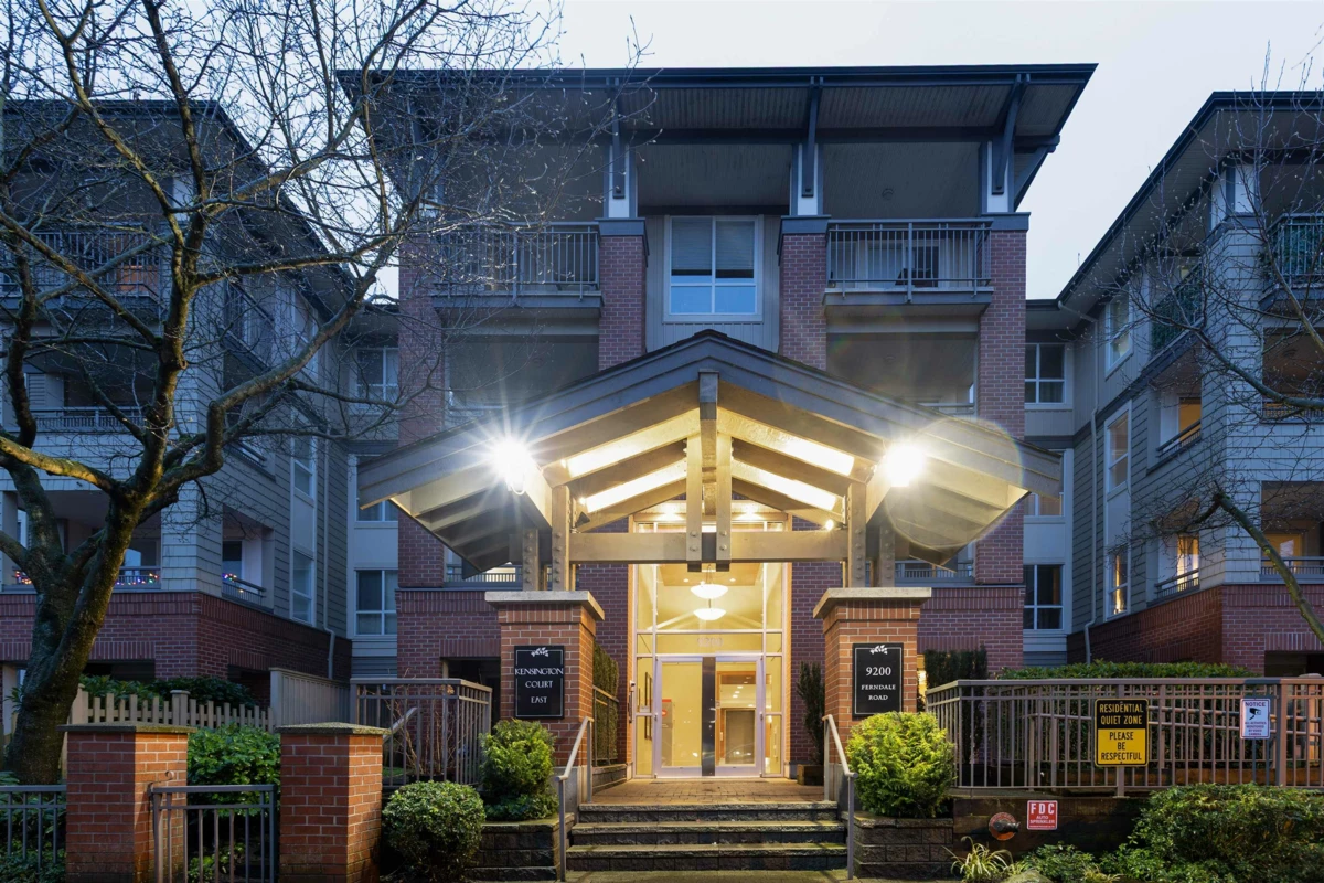 Exterior Front Photo of 218 9200 Ferndale Road, Richmond, BC