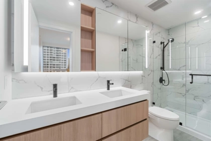 Powder Room Photo of 404 5987 Wilson Avenue, Burnaby, BC