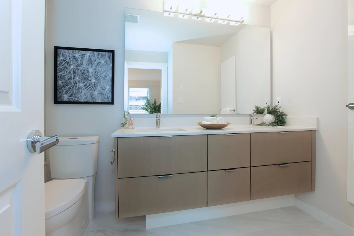 Powder Room Photo of 319 255 W 1st Street, North Vancouver, BC