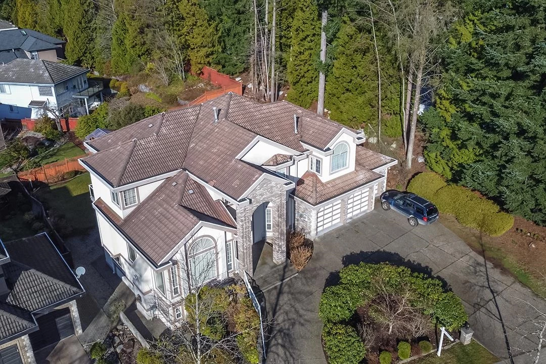 Aerial View of 1620 Parkway Boulevard, Coquitlam, BC