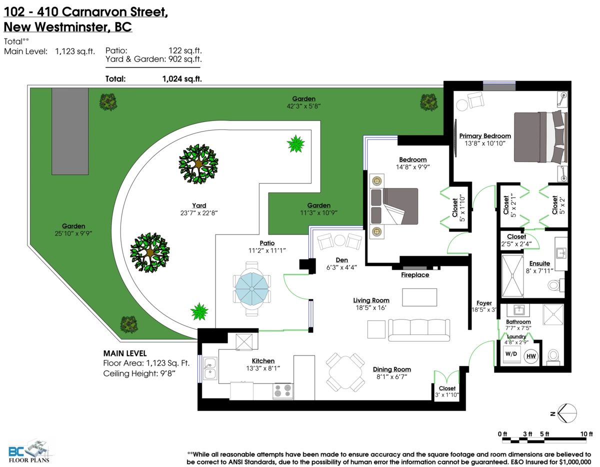 Hallway Photo of 102 410 Carnarvon Street, New Westminster, BC