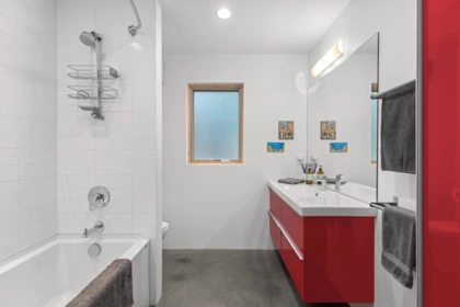 Powder Room Photo of 7465 Dogwood Street, Pemberton, BC