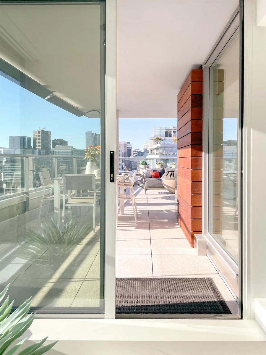 Outdoor Deck Photo of 3703 689 Abbott Street, Vancouver, BC