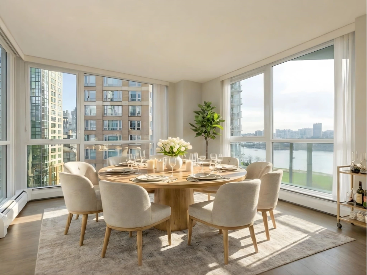Living Room Photo of 1102 1318 Homer Street, Vancouver, BC