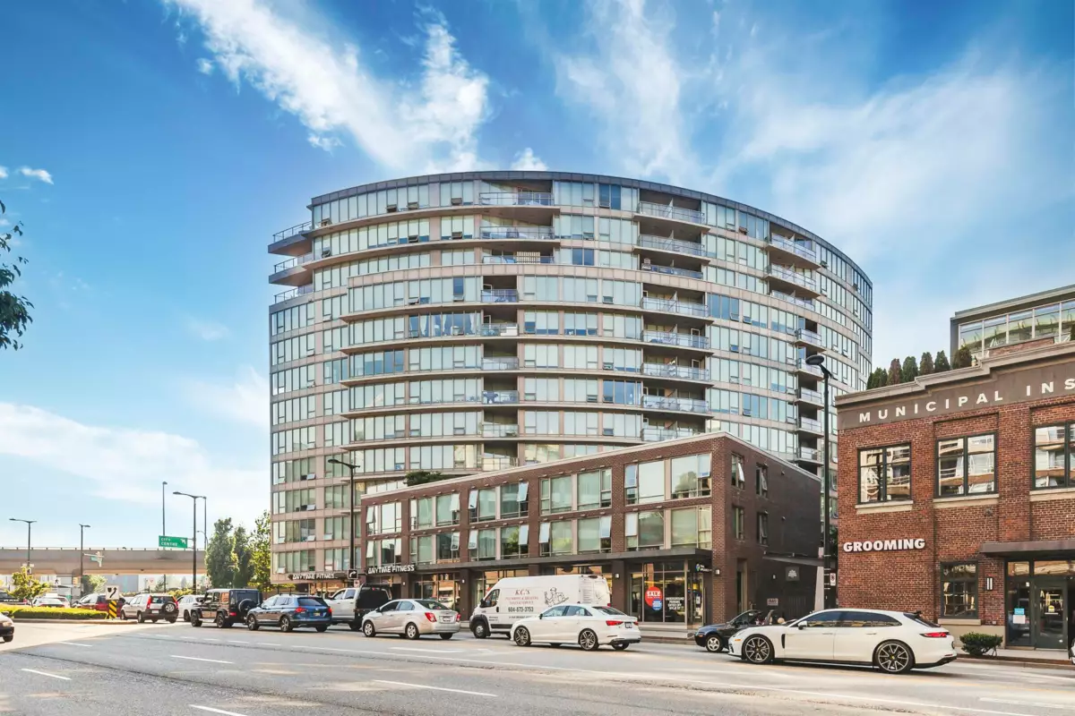 Aerial View of 507 445 W 2nd Avenue, Vancouver, BC