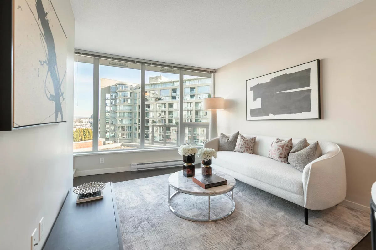 Living Room Photo of 507 445 W 2nd Avenue, Vancouver, BC