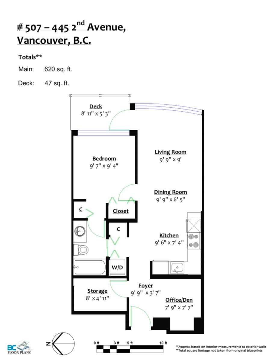 Street View Photo of 507 445 W 2nd Avenue, Vancouver, BC