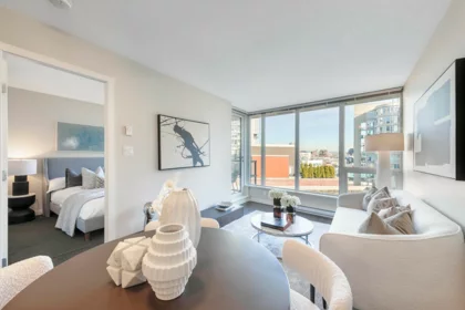 507 445 W 2nd Avenue, Vancouver, BC, False Creek — 1 bed apartment/condo for sale