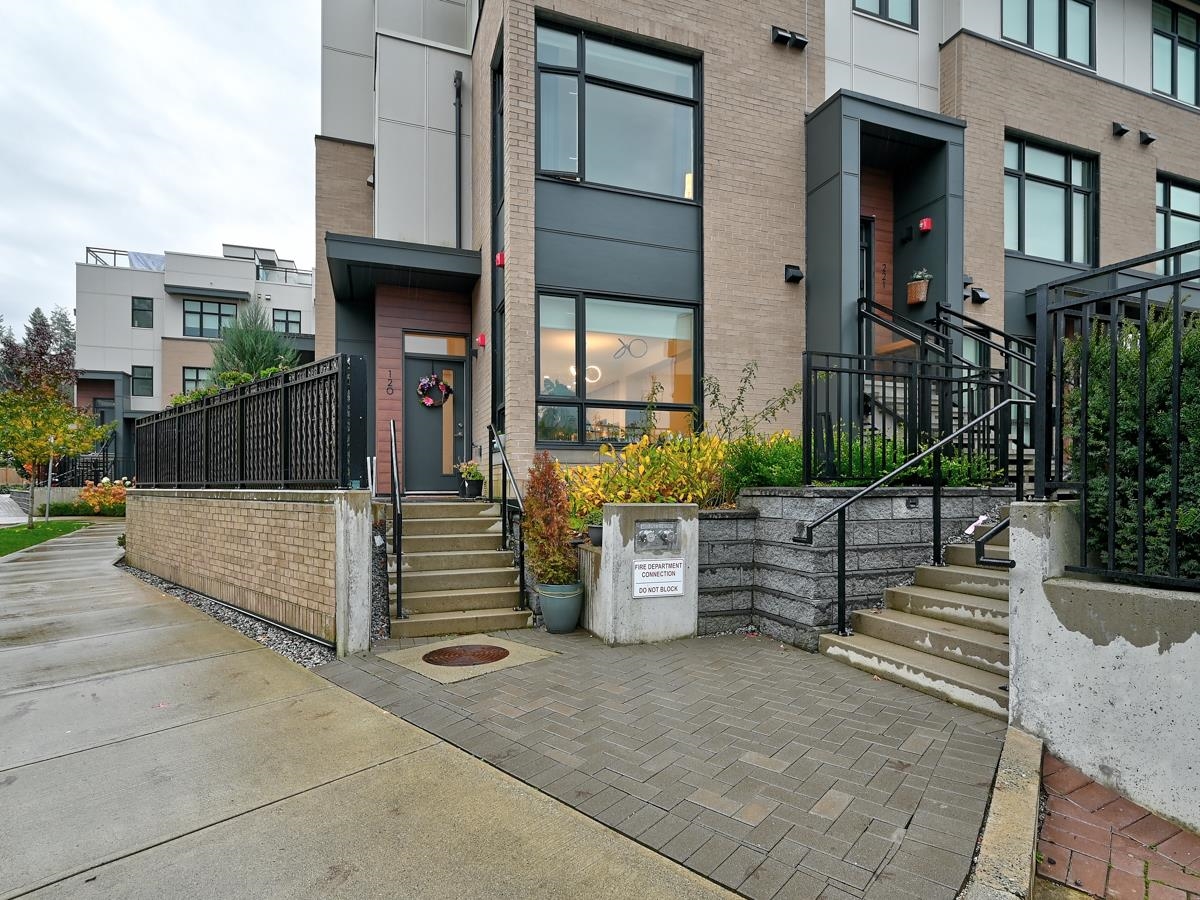 Exterior Rear Photo of 120 2035 Glenaire Drive, North Vancouver, BC