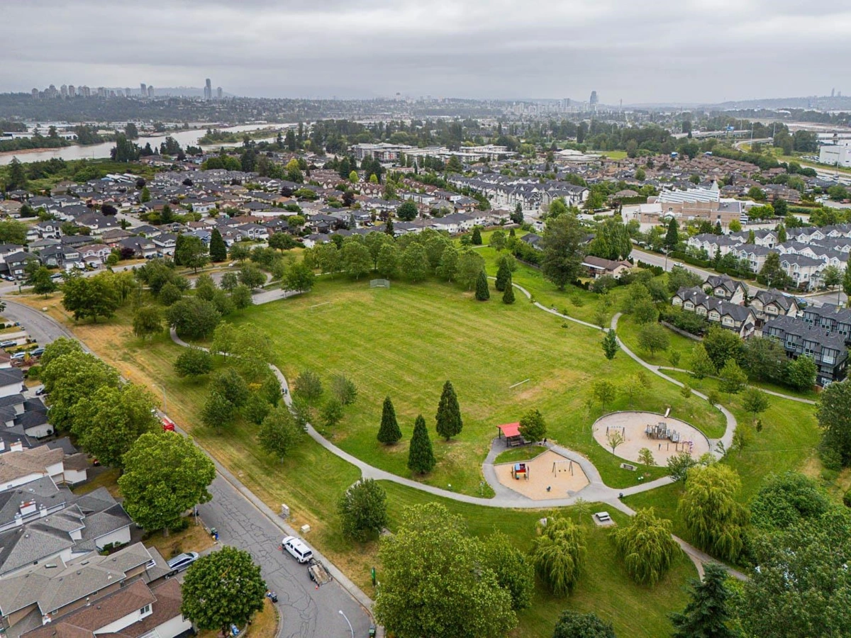 Aerial View of 204 23233 Gilley Road, Richmond, BC