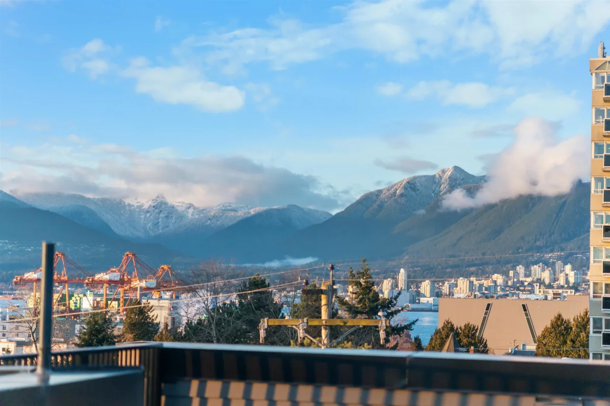 Kitchen Island Photo of 103 1837 E Georgia Street, Vancouver, BC