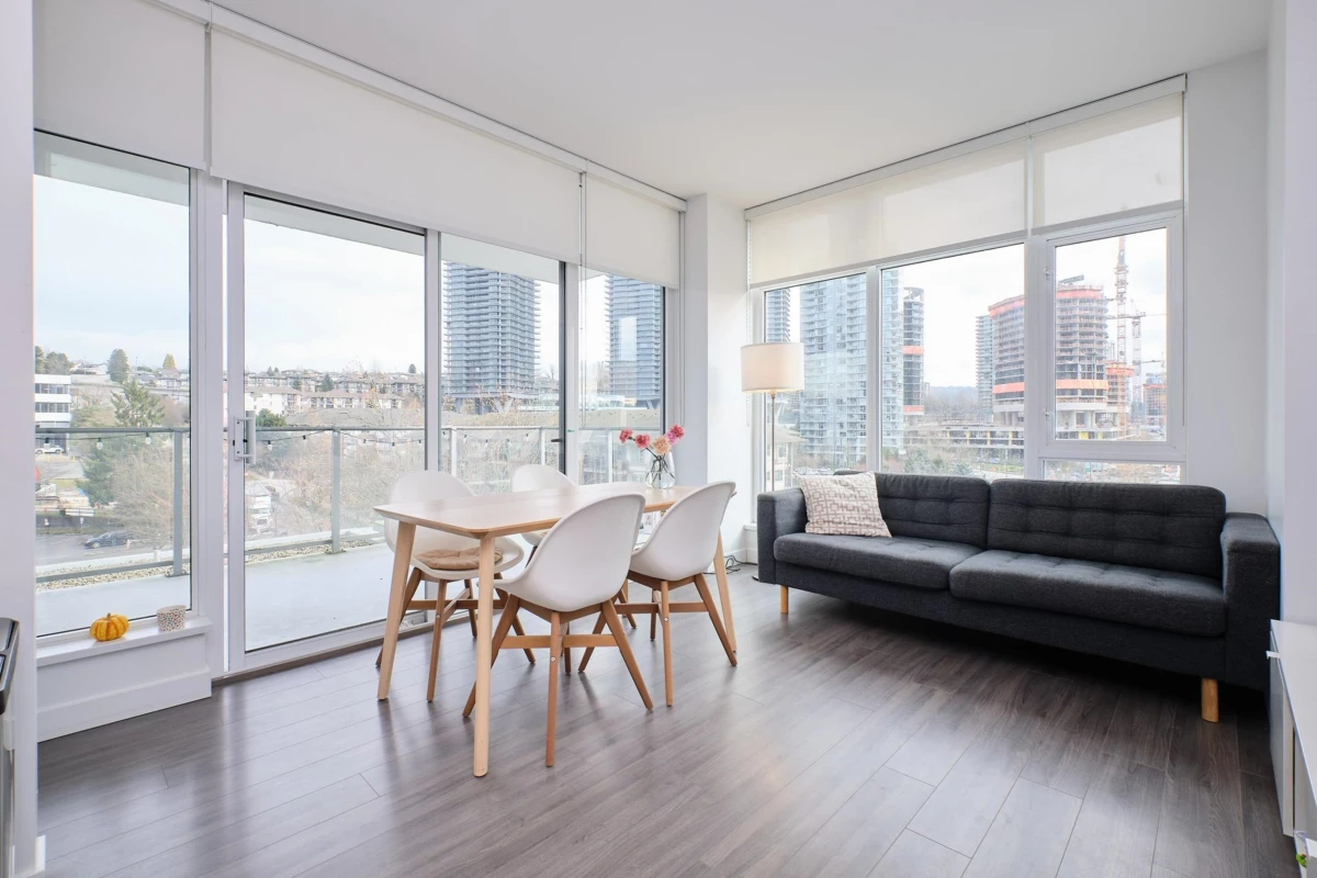 Living Room Photo of 504 2351 Beta Avenue, Burnaby, BC