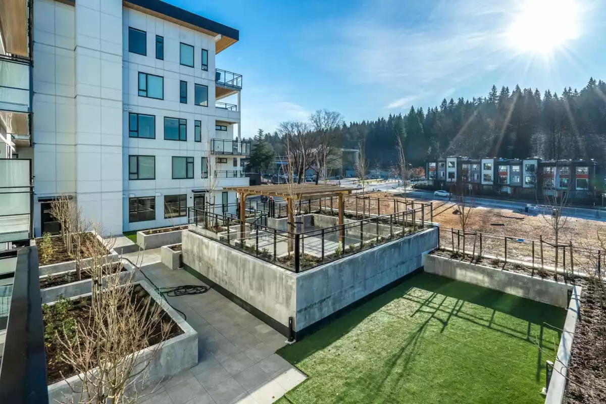 Backyard Photo of 311 111 Buller Street, Port Moody, BC