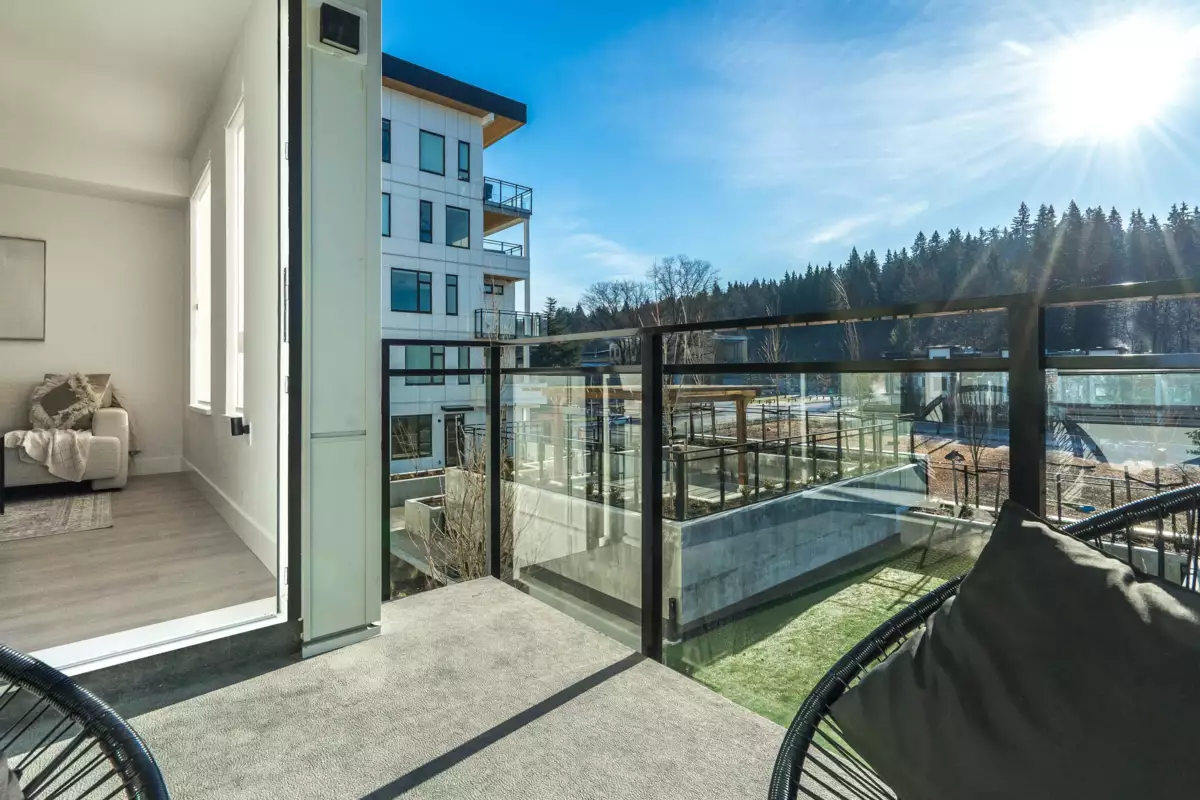 Outdoor Deck Photo of 311 111 Buller Street, Port Moody, BC