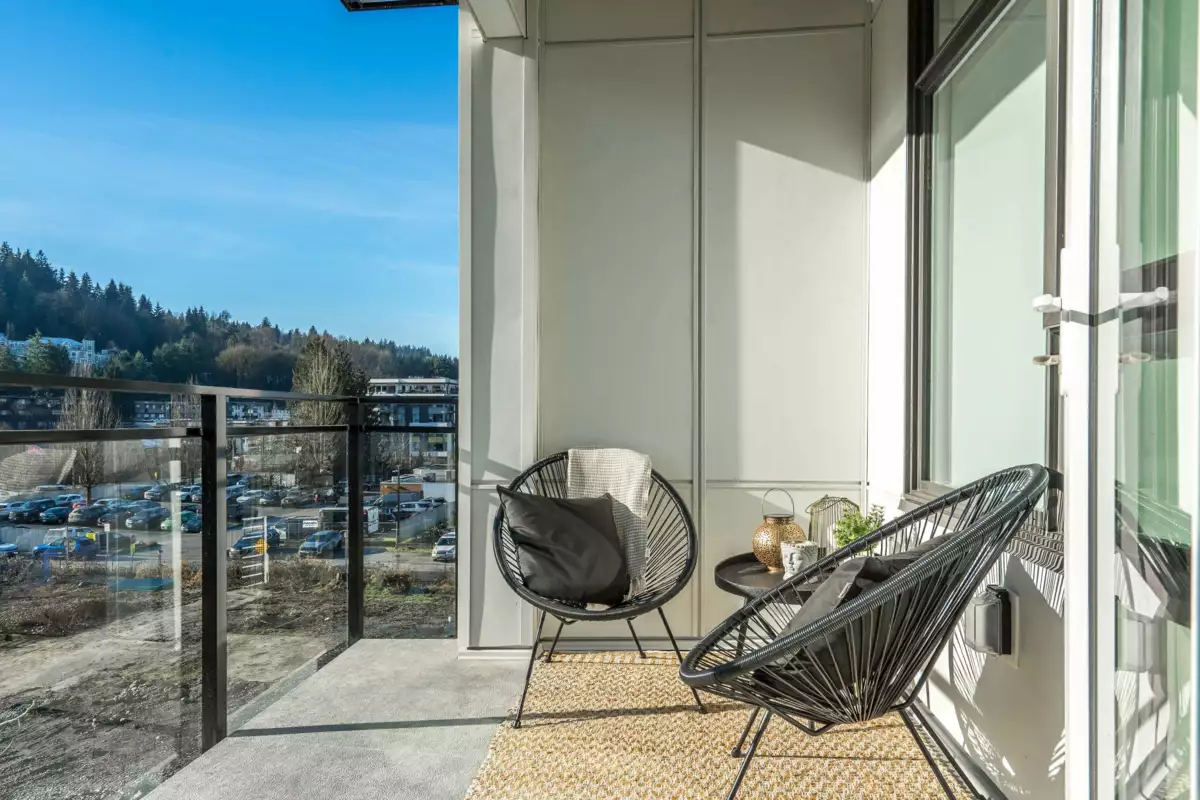 Outdoor Patio Photo of 311 111 Buller Street, Port Moody, BC