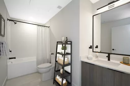 Guest Bathroom Photo of 311 111 Buller Street, Port Moody, BC