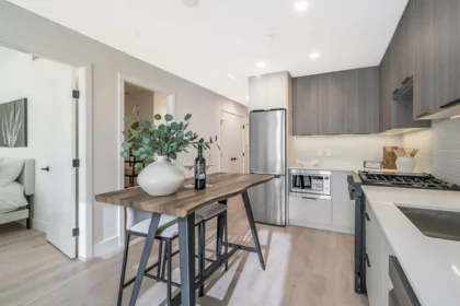 Kitchen Island Photo of 311 111 Buller Street, Port Moody, BC