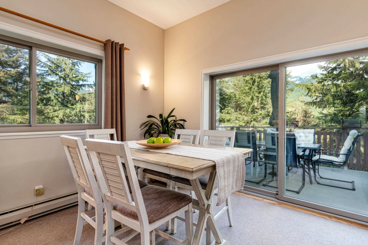 Dining Area Photo of 9167 Emerald Drive, Whistler, BC