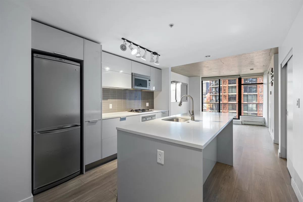 Living Room Photo of 1407 108 W Cordova Street, Vancouver, BC