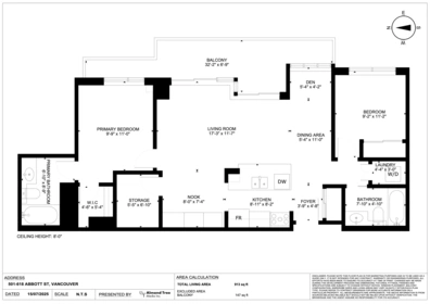 Outdoor Patio Photo of 501 618 Abbott Street, Vancouver, BC