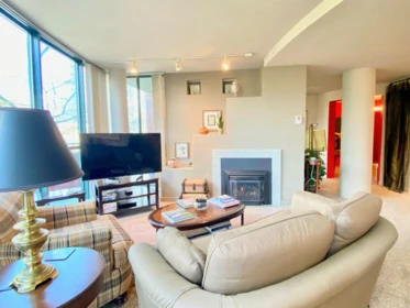 Kitchen Island Photo of 301 1888 Alberni Street, Vancouver, BC