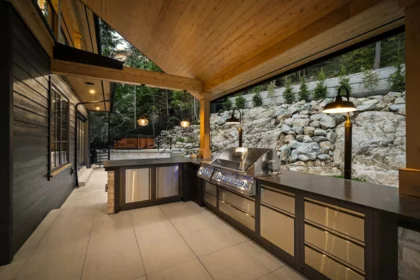 Outdoor Kitchen Photo of 135 Oak Court, Anmore, BC