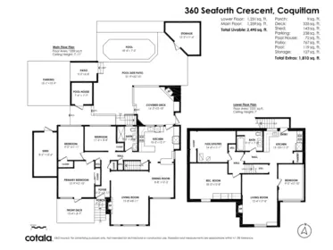 Swimming Pool Photo of 360 Seaforth Crescent, Coquitlam, BC