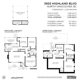 Kitchen Photo of 3955 Highland Boulevard, North Vancouver, BC