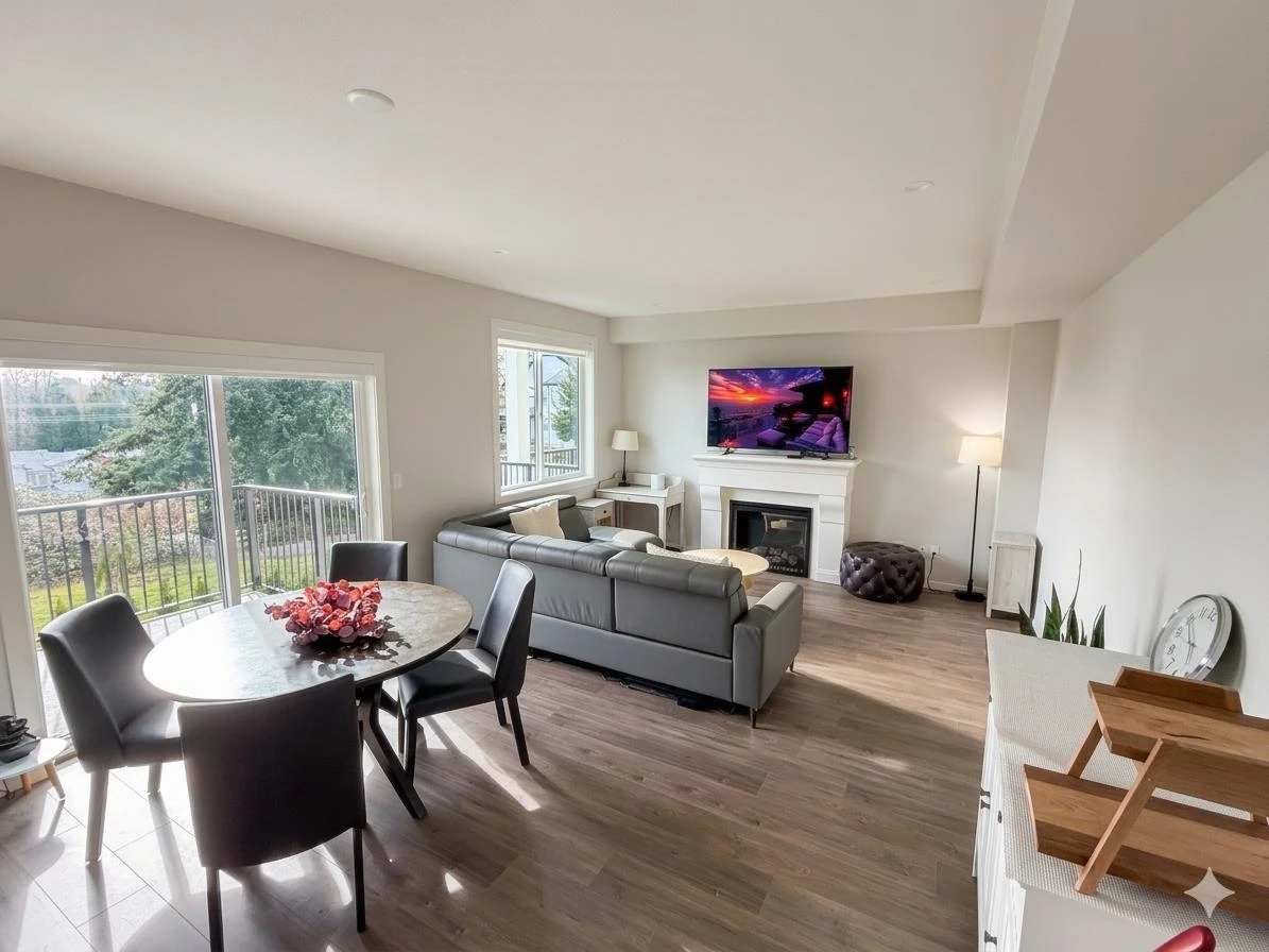 Living Room Photo of 134 1833 165a Street, Surrey, BC