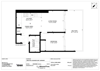 Office / Den Photo of 2408 4720 Lougheed Highway, Burnaby, BC