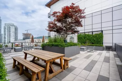 Backyard Photo of 611 750 Dogwood Street, Coquitlam, BC