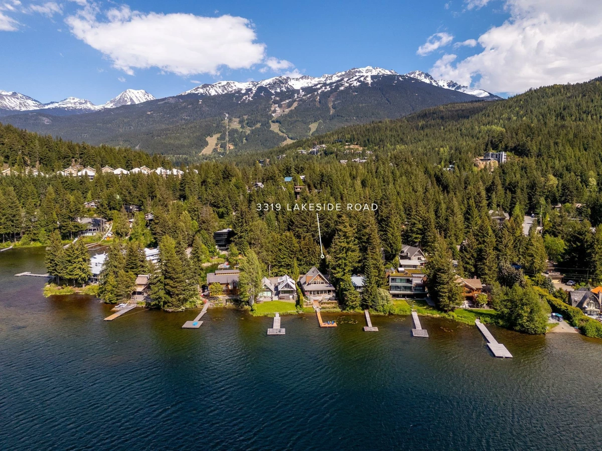 Exterior Rear Photo of 3319 Lakeside Road, Whistler, BC